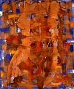 "Swing. Nu." :: property of the author ( oil on canvas )