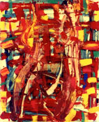 "Nu. Jazz" :: property of the author ( oil on canvas )