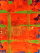 "Min Dynasty Fish" :: property of the author ( oil on canvas )